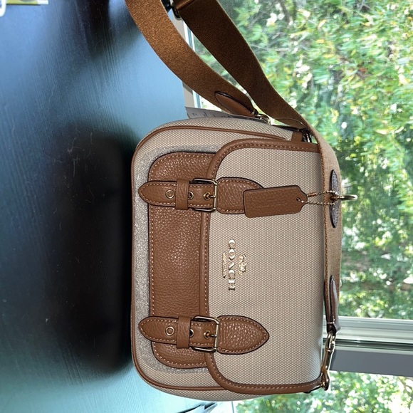 Coach Canvas Lucy Crossbody - Picture 6 of 7